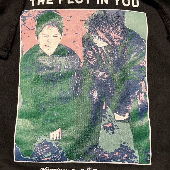 The Plot In You Happiness In Self Destruction Hoodie Sweatshirt Small Black - Picture 4 of 13